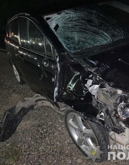 Поліція встановлює обставини автопригоди у Виноградові, внаслідок якої загинув пішохід