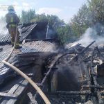 Виноградівські рятувальники ліквідували пожежу в квартирі житлового будинку